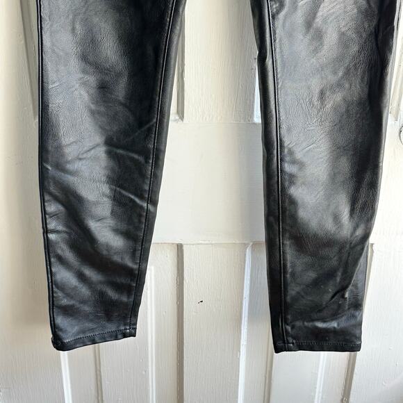 Blank NYC Faux Leather Pants In Eight Ball - Picture 5 of 9